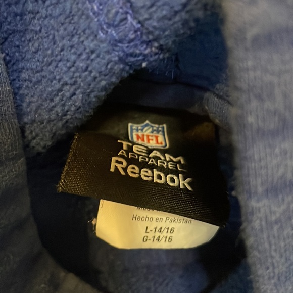 🏈NFL • UNISEX INDIANAPOLIS COLTS VINTAGE LOOKING HOODIE • 🏈 SIZE YOUTH 14/16 - Picture 5 of 6